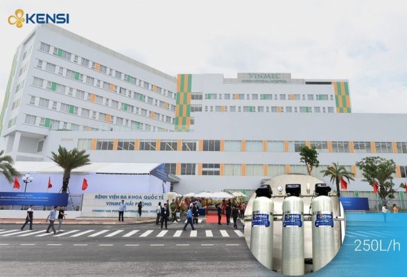 Tekcom lắp đặt máy lọc nước cho bệnh viện Đa Khoa Quốc tế Vinmec Hải Phòng