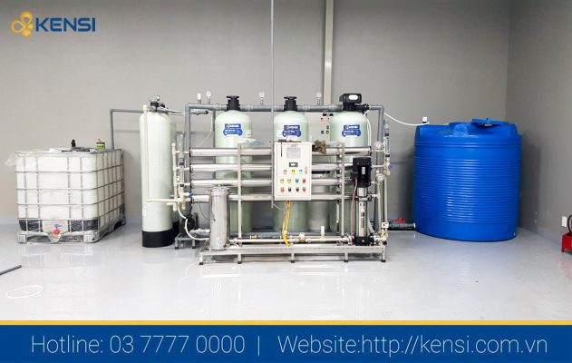Hệ thống lọc nước công nghiệp được ứng dụng cho nhà máy sản xuất