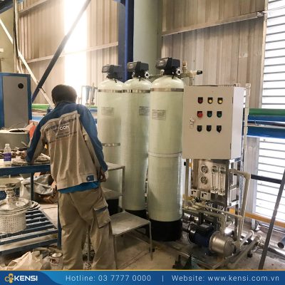 Hệ thống lọc nước công nghiệp lắp đặt cho nhà xưởng