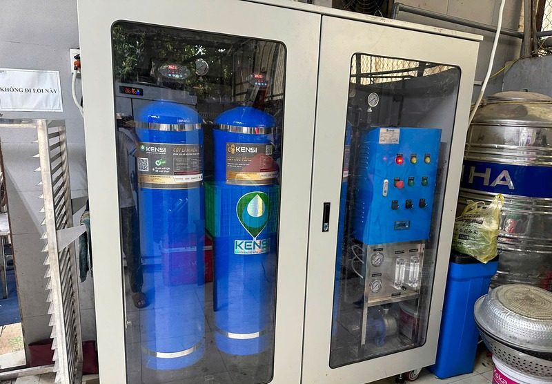 Lắp đặt hệ thống lọc nước công nghiệp RO cho xưởng may mặc