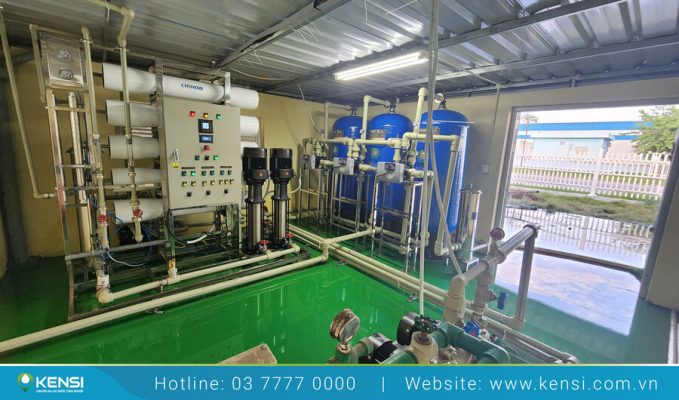 Hệ thống lọc nước công nghiệp RO cho nguồn nước sạch hiệu quả cho nhà xưởng