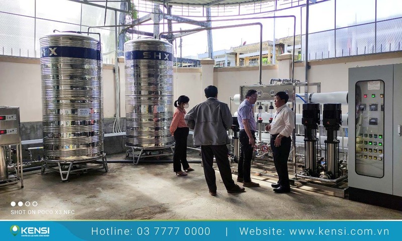Máy lọc nước công nghiệp RO cho sản xuất 