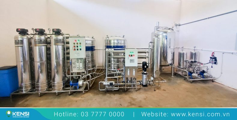 Tekcom tư vấn thiết kế, lắp đặt máy lọc nước cho xưởng thực phẩm đông lạnh Tekcom tư vấn thiết kế, lắp đặt máy lọc nước cho xưởng thực phẩm đông lạnh