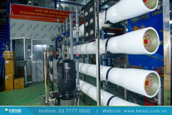 Hệ thống lọc nước RO được triển khai cho nhà máy Hệ thống lọc nước RO được triển khai cho nhà máy