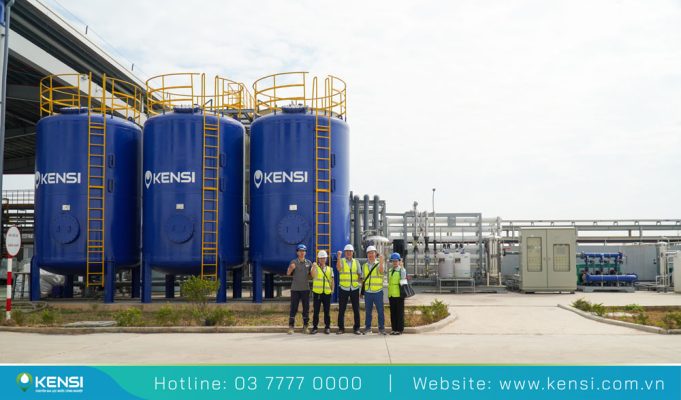 Tekcom bàn giao hệ thống lọc nước công nghiệp RO cho nhà máy