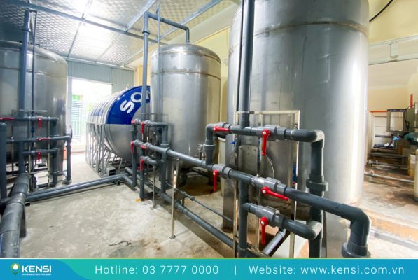 Hệ thống lọc tổng sinh hoạt 80m3/h