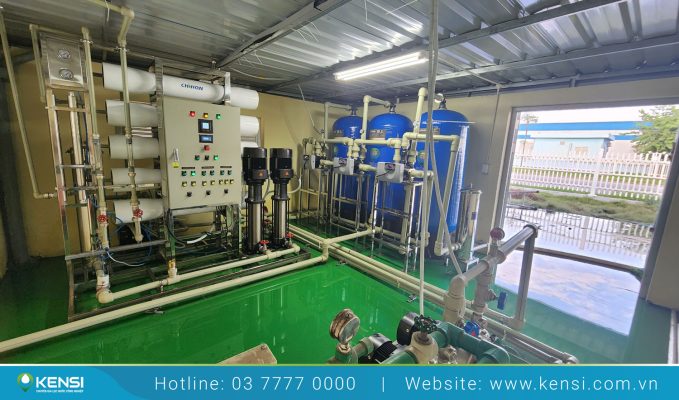 Tekcom chuyên lắp đặt và thiết kế hệ thống lọc nước RO công nghiệp cho nhà máy 