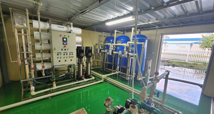 Tekcom tư vấn thiết kế, lắp đặt hệ thống xử lý nước công nghiệp 5000L/h uy tín