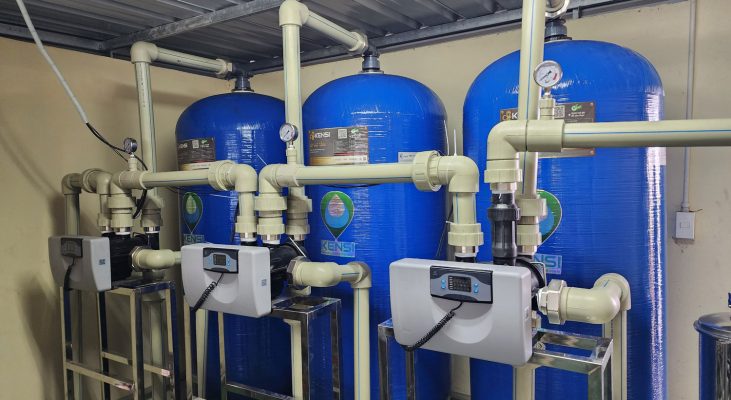 Hệ thống lọc nước công nghiệp RO 5000L/h tạo chất lượng nước tinh khiết, ổn định